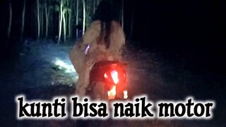 kunti bawa kabur motor