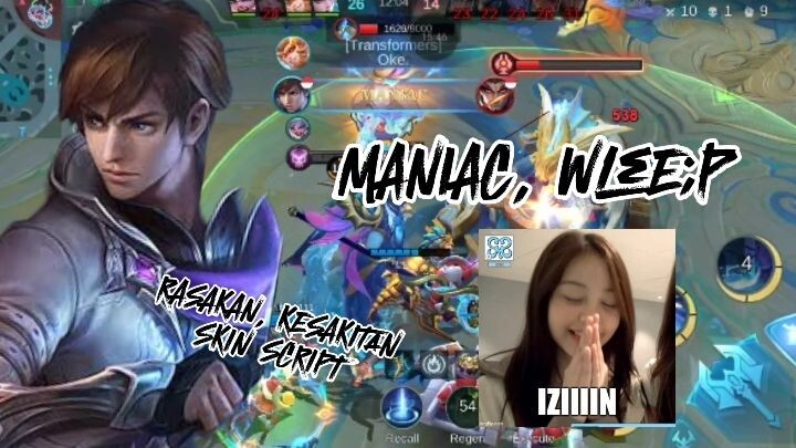 hehe cuplikan gameplay my gusion heart ~ :p