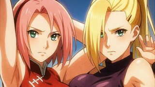 SCENE SAKURA DAN INO BERADU ASET