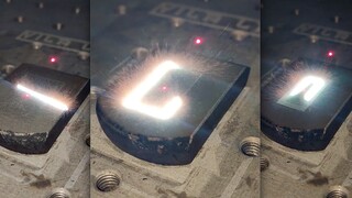 Hai phút vui vẻ: loại bỏ gỉ sét/khắc bằng tia laser