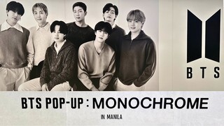 BTS Pop-Up Monochrome in Manila : What to See and Buy Merch for Armys