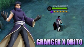 GRANGER X OBITO UCHIHA SKIN SCRIPT CUSTOMIZE FULL EFFECTS - MOBILE LEGENDS