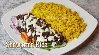 SHAWARMA RICE | GROUND BEEF SHAWARMA