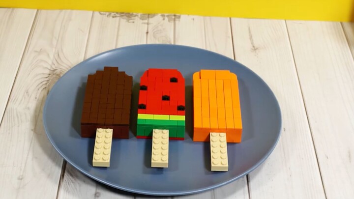 Membuat buah-buahan dan es krim dari lego~