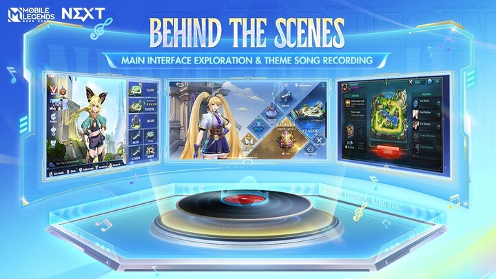 Behind the Scenes | Main Interface Exploration & Theme Song Recording | Mobile Legends: Bang Bang