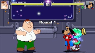 AN Mugen #300: Peter Griffin VS Underdog & Marvin