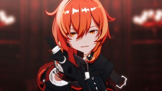 【原神MMD】KING【迪卢克-殷红终夜】