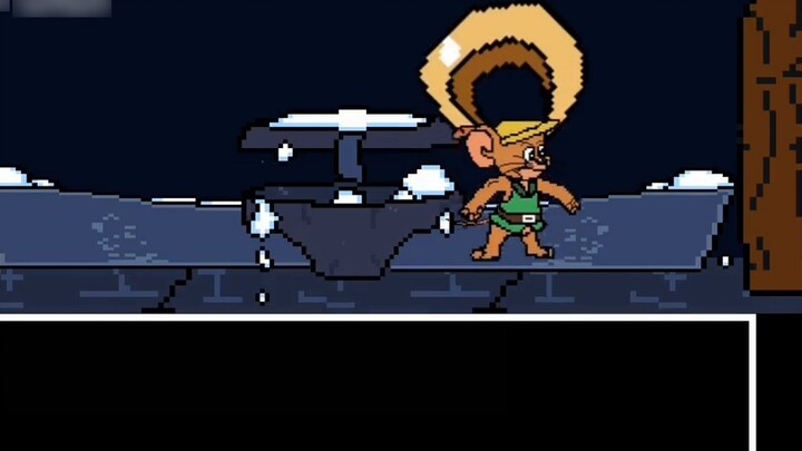 【Cat and Mouse×UT】Three Rogers×Armored Man Battle in Snowy Night Castle! ⚡️