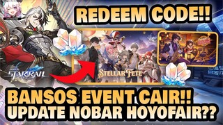 CAIR BANSOS TAMBAHAN!! Redeem Code Update Hoyofair?? 🤔 | Honkai: Star Rail