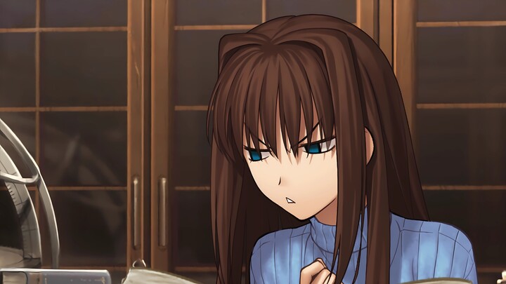 Aunt Qingzi is studying...