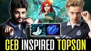 Topson WINDRANGER - Blink Dagger & Shard CEB's Build