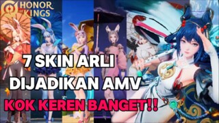 Ketika 7 skin Arli dijadikan satu amv keren👍🥰 | honor of kings