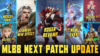 REVAMPED ROGER & NEW SKIN | TIGREAL NEW EFFECT SKILL | STARLIGHT FEST 2023 - Mobile Legends