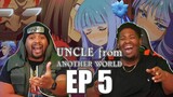 BEYOND CREEPY!!!! LMAO Uncle from another world episode 5 reaction | isekai ojisan