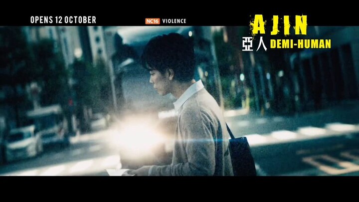 Ajin: Demi-Human trailer #TakeruSatoh