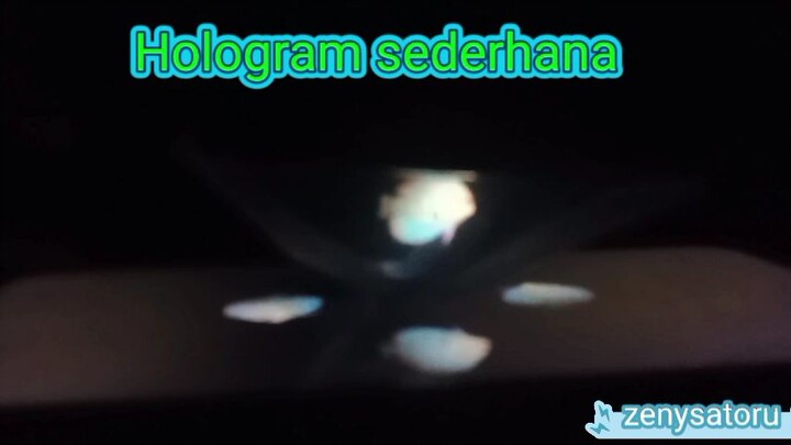 HOLOGRAM SEDERHANA😱