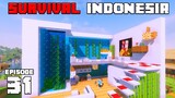 MEMBUAT AQUARIUM RAKSASA - Minecraft Survival Indonesia (Eps.31)