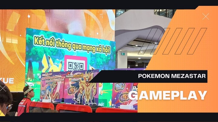 Trải nghiệm máy arcade Pokemon: Pokemon Mezastar