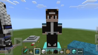 Minecraft PE Pocket Edition Let's Build Krisp Statue - Part 14 #filipino