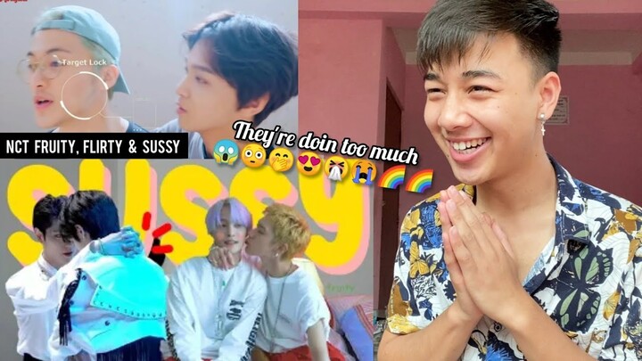 nct going fruity, flirty, and sussy. | REACTION