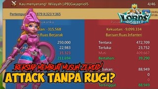 Cara menyerang yang baik dan benar tanpa rugi || Wajib tau - Lords Mobile