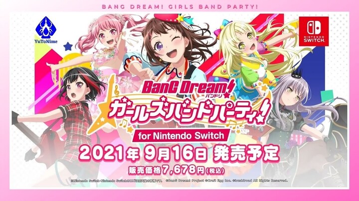 BanG Dream! Girls Band Party! SIAP RILIS DI NINTENDO SWITCH