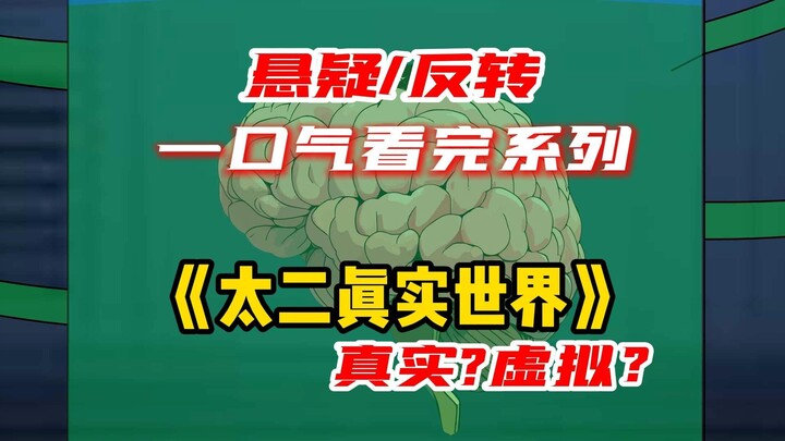 【一口气看完系列】《太二真实世界》：这个世界是现实还是虚拟？