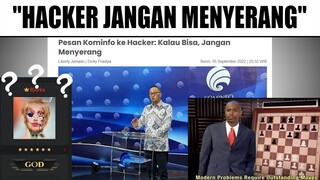 Pesan Kominfo Ke Hacker : Kalau Bisa,Jangan Menyerang...🤔