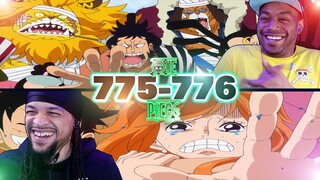 We're Off To Whole Cake Island! One Piece Ep 775-776 Reaction