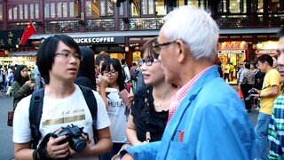 [Exclusive] 2014.10.5 Mr. Kurobe Susumu visits Shanghai City God Temple