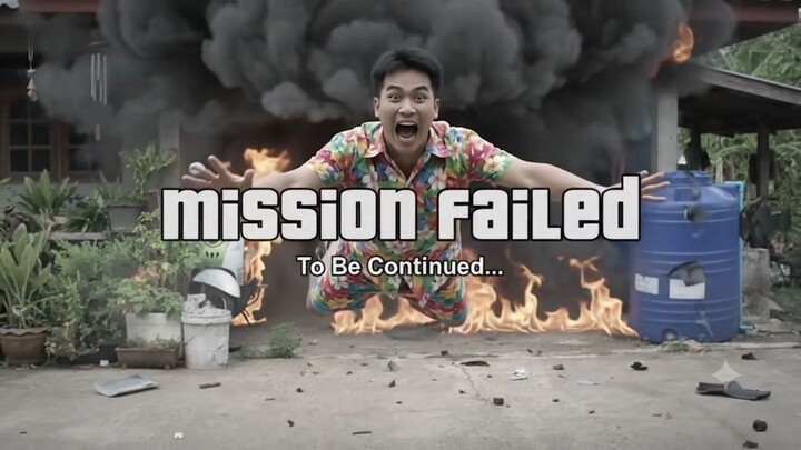 เพลงไทย ร็อคลูกทุ่ง Dancing His House Boom! Mission Failed GTA V To Be Continued Black Screen