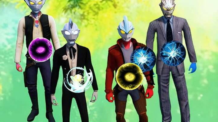 Ultraman mặc đồ đẹp đi hát