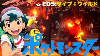 【宝可梦】最终回ED タイプ:ワイルド 再会了！【WOTA艺】