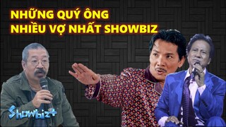 Điểm danh những quý ông nhiều vợ nhất Showbiz, Có người cưới luôn cả EM VỢ