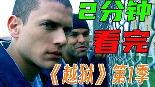 Watch the highly rated classic American TV series "Prison Break" Season 1 in just 2 minutes. It's ov