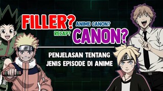 FILLER DAN CANON? APA MAKSUDNYA? | Penjelasan Mengapa Filler diperlukan di Anime