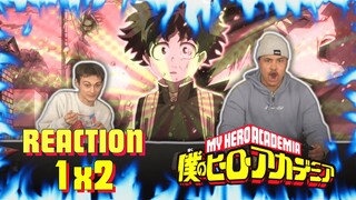 My Hero Academia | 1x2: “What It Takes To Be A Hero: Origin" REACTION!!