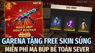 Garena Tặng Free Skin Súng Nâng Cấp Miễn Phí - Skin Cá Mập Đen, Ak Rồng Xanh, UMP Ngày Booyha