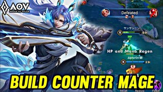 AOV : ELSU GAMEPLAY | BUILD COUNTER MAGE - ARENA OF VALOR LIÊNQUÂNMOBILE ROV