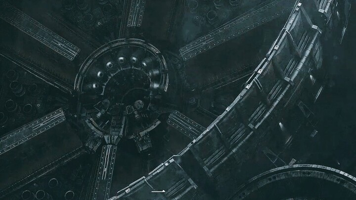 The exquisite mechanical structure in the wandering earth