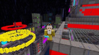 Minecraft / Futuristic Finale | Cyber City By Rareloot Part 2