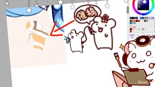 My daughter's transition animation for the hamster is a hidden reminder of her submission. She reall