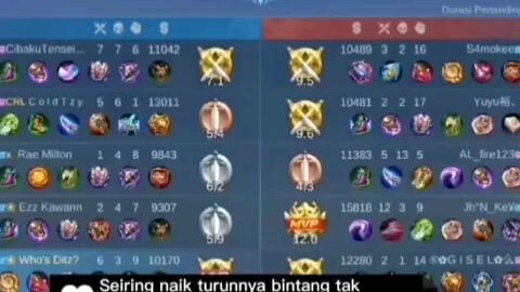 Di saat player mobile legends Puisi cinta