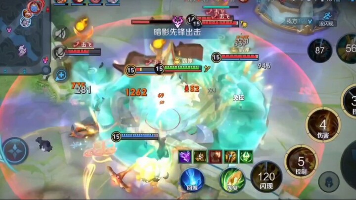 Setelah terbiasa memainkan Dunsan yang berat dan kokoh, baru kali ini saya tahu ada hero support yan