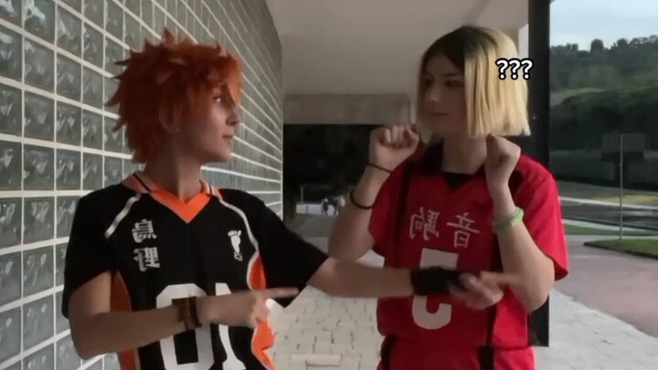 hinata sama kenma lucuu weh><