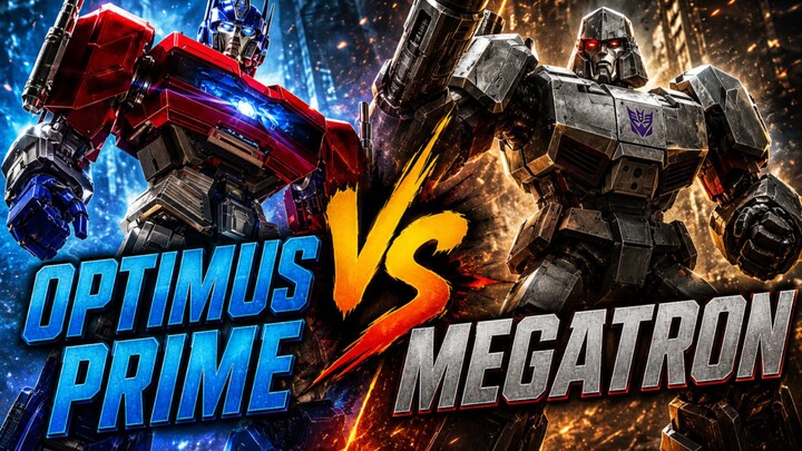 The Battle of Optimus Prime(Orion Pax) vs Megatron(D-16) in Transformers One Movie‼️