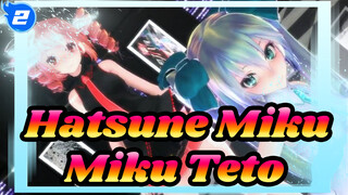 [Hatsune Miku/MMD] Miku&Teto - Killer Lady, TDA_2