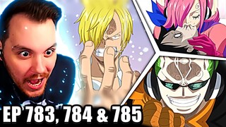 BOA GUNNA BE MAD!!! | One Piece REACTION Episode 783, 784 & 785