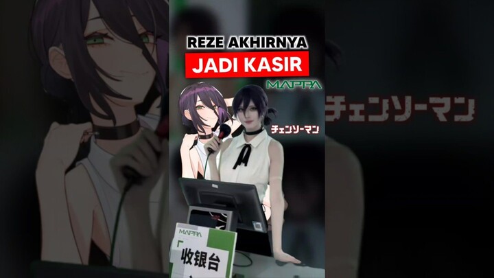 Reze Jadi Kasir Di Booth MAPPA Shanghai China