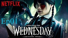 Wednesday s2 EP1 Hindi